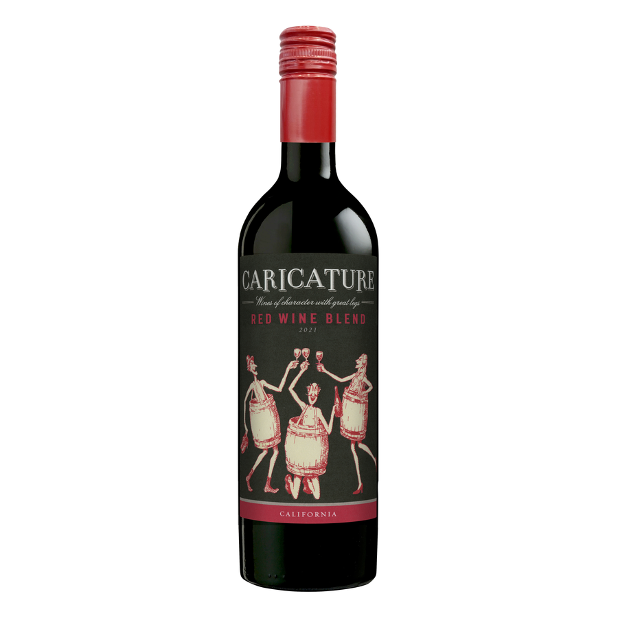 2021 Caricature Red Blend