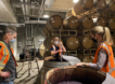 The 6th generation learns about winemaking